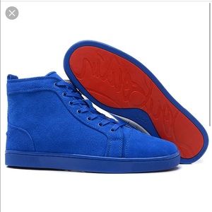 Christian Louboutin Men Sneakers Blue 